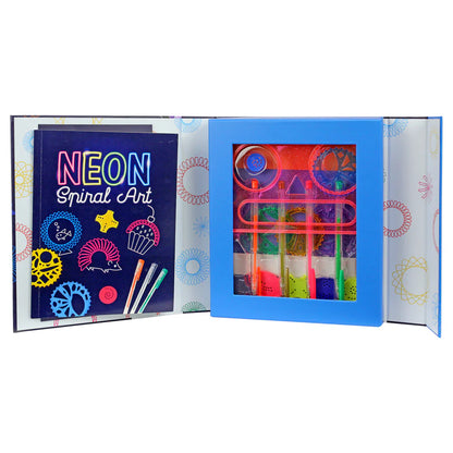 SpiceBOX Fun With Neon Spiral Art Kit