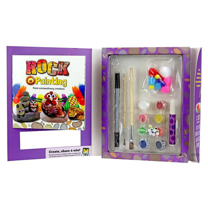 SpiceBOX Let's Make Rock Painting Activity Kit
