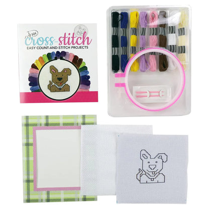 SpiceBOX Let's Make Cross-Stitch Project Craft Kit