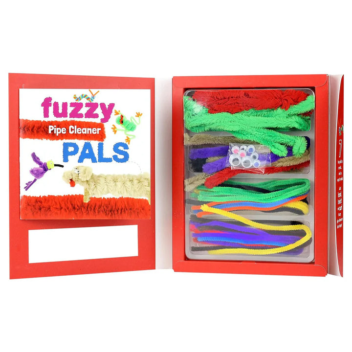 SpiceBOX Let's Make Fuzzy Pipe Cleaner Pals Craft Kit