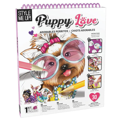 SpiceBOX Style Me Up Puppy Love Art Kit