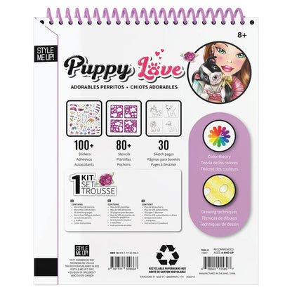SpiceBOX Style Me Up Puppy Love Art Kit