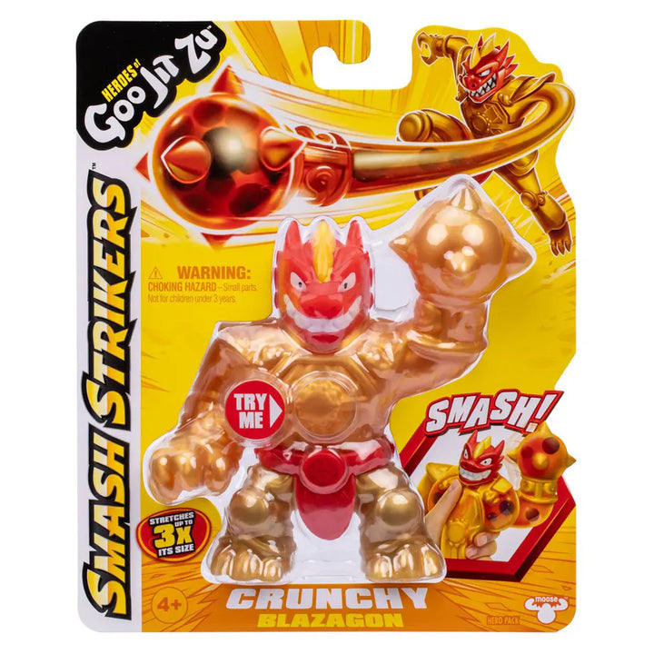 Heroes of Goo Jit Zu Smash Strikers Crunchy Blazagon Figure (12.6 cm)