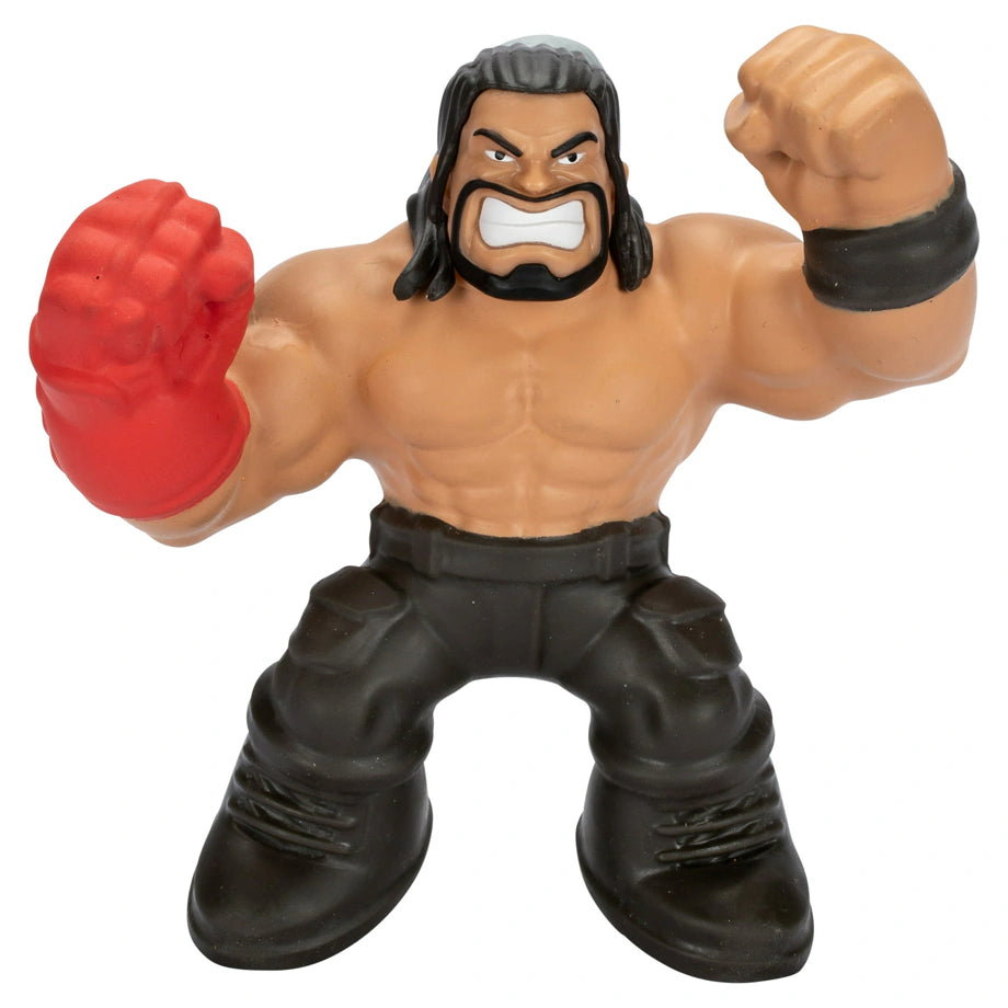 Heroes of Goo Jit Zu Stretchy Superstars WWE Superstar Roman Reigns vs Superstar Cody Rhodes Figure Set Pack of 2