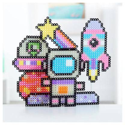 Simbrix Glowing Galactic Pixel Art Set (1500 Brix)
