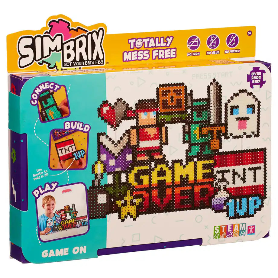 Simbrix Game On Pixel Art Feature Pack (2500 Pieces)