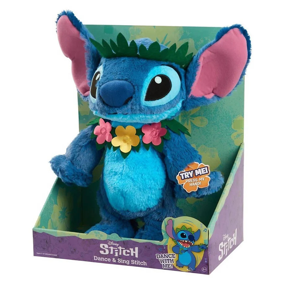 Disney Lilo & Stitch Dance & Sing Stitch Feature Plush Toy
