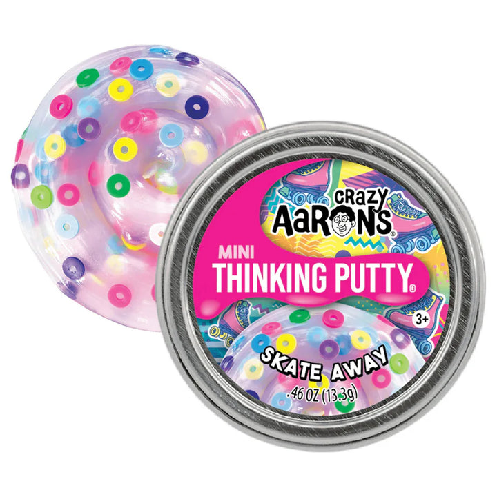 Crazy Aaron's Skate Away Mini Thinking Putty Tin