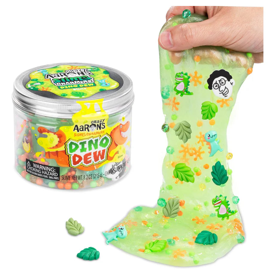 Crazy Aaron's Slime Charmers Dino Dew Water Slime