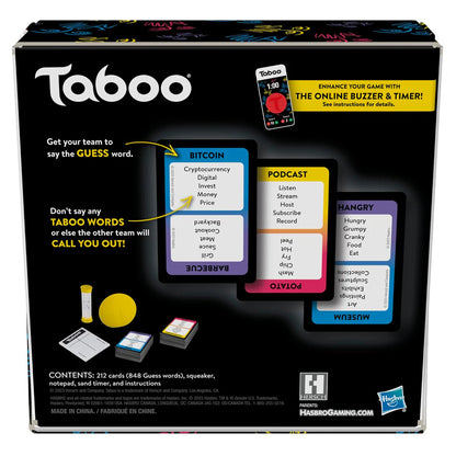 Hasbro Gaming Taboo Board Game Set