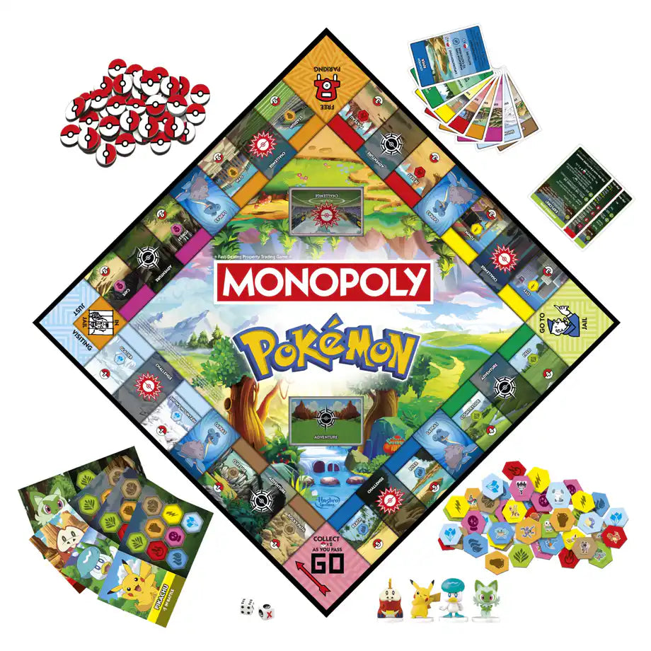 Hasbro Monopoly Pokémon Edition Board Game
