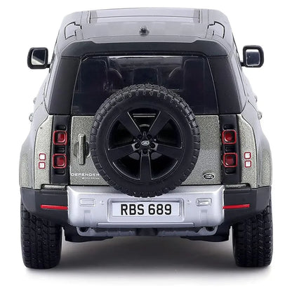 Bburago Land Rover Defender Die-Cast Suv Car (Green Metallic)