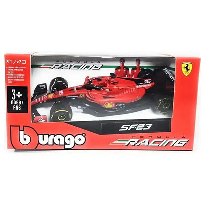 Bburago F1 World Champion Ferrari Carlos Sainz Die-Cast Car (Red)