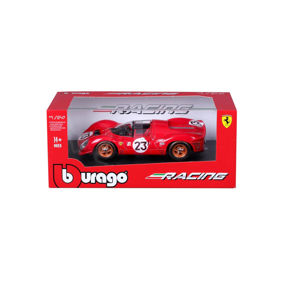 Bburago Ferrari Racing Daytona 1967 Die-Cast Car ( Red)