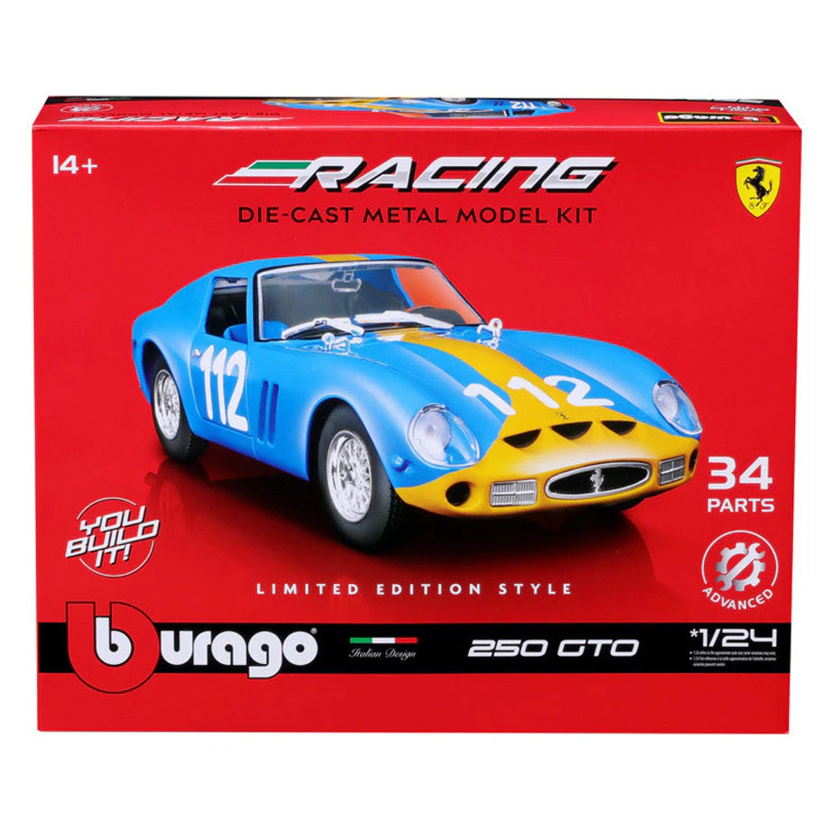 Bburago Ferrari Racing Gto Die-Cast Car (Red)