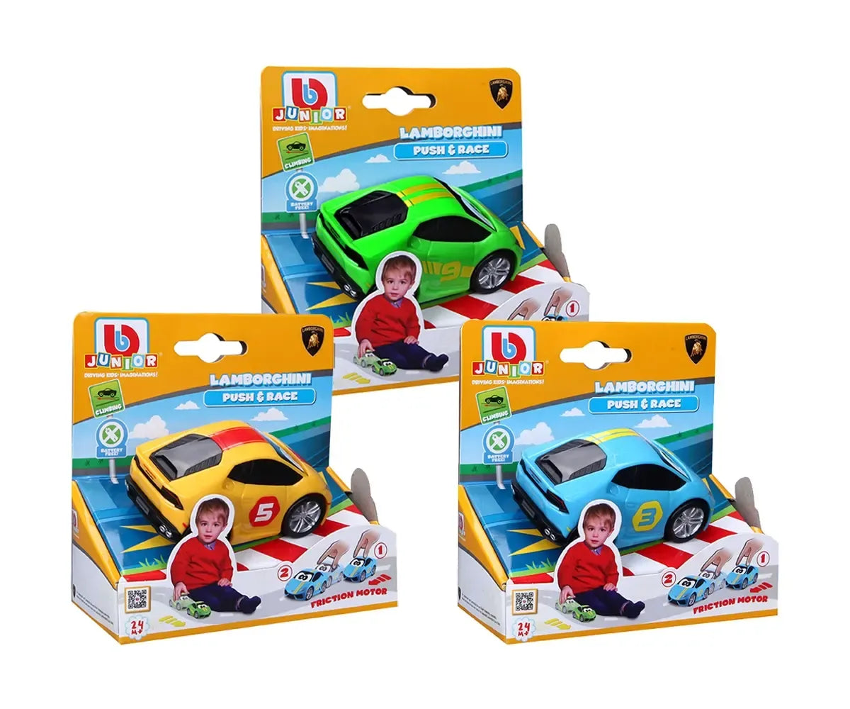 Bburago Junior - Push & Race Lamborghini Huracan Stroller (Assorted)