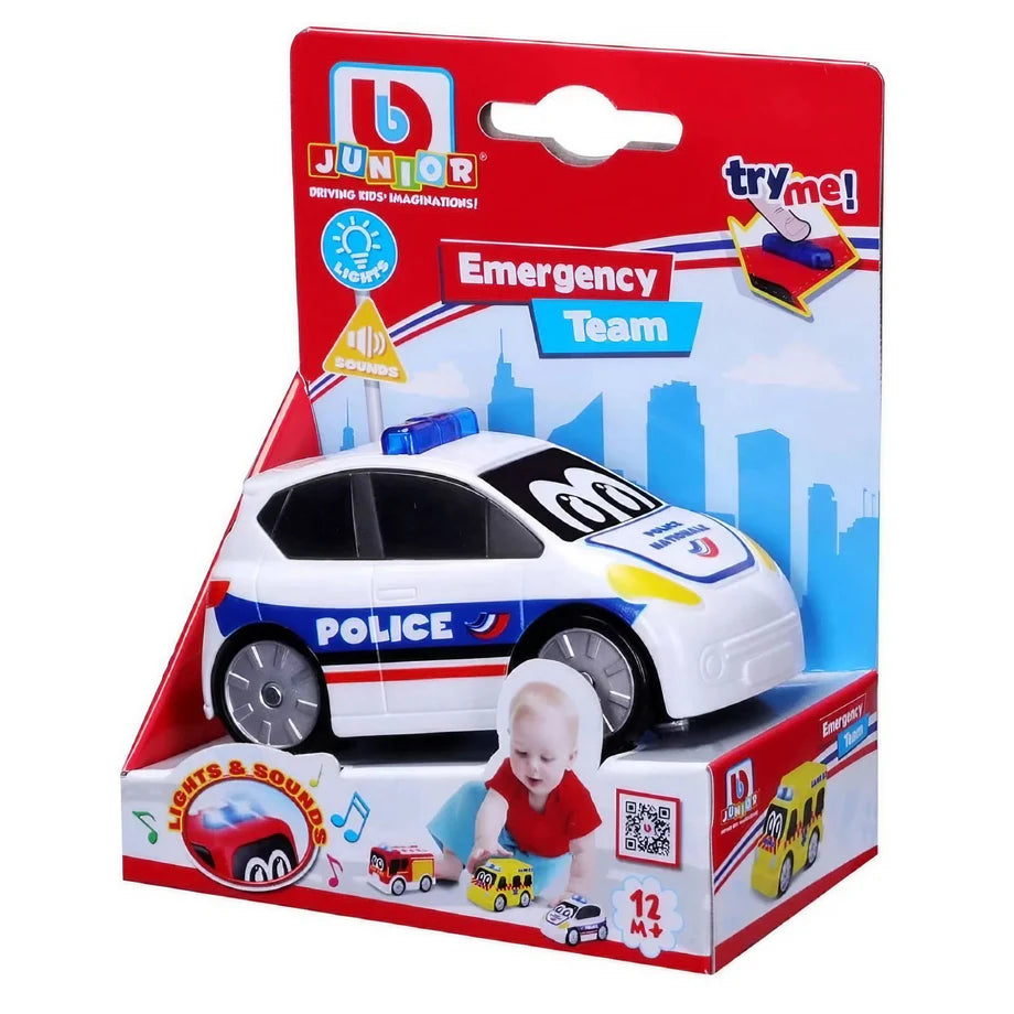Bburago Junior Emergency Team Miniature Toy Car (Assorted)