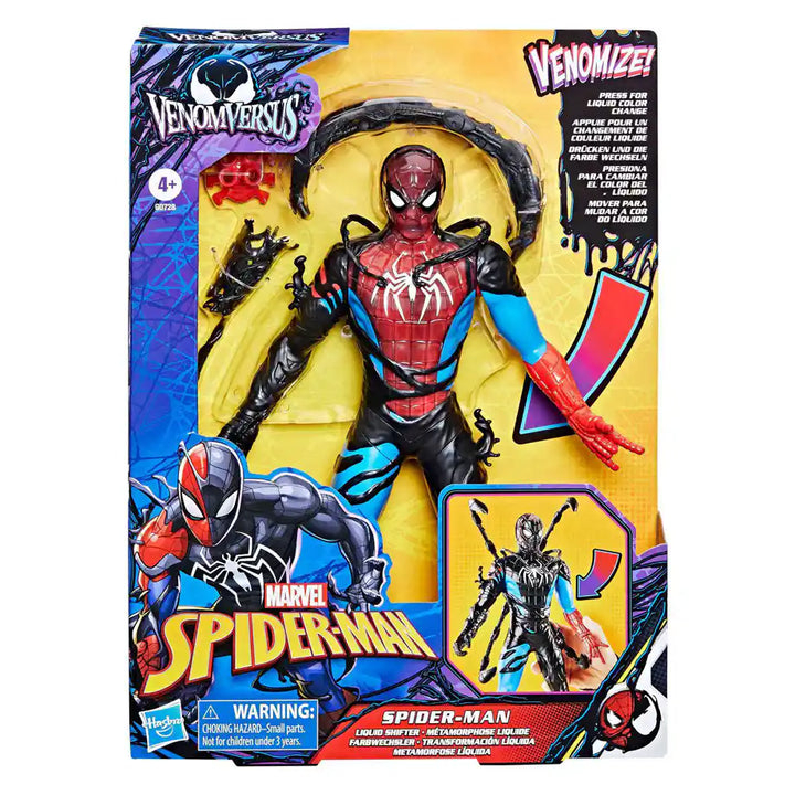 Hasbro Marvel Spider-Man Venom Versus Spider-Man Liquid Shifter Figure