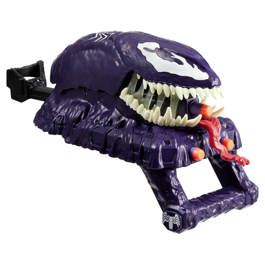Hasbro NERF Marvel Spider-Man VenomVersus Marvel's Venom Strike Blaster Playset