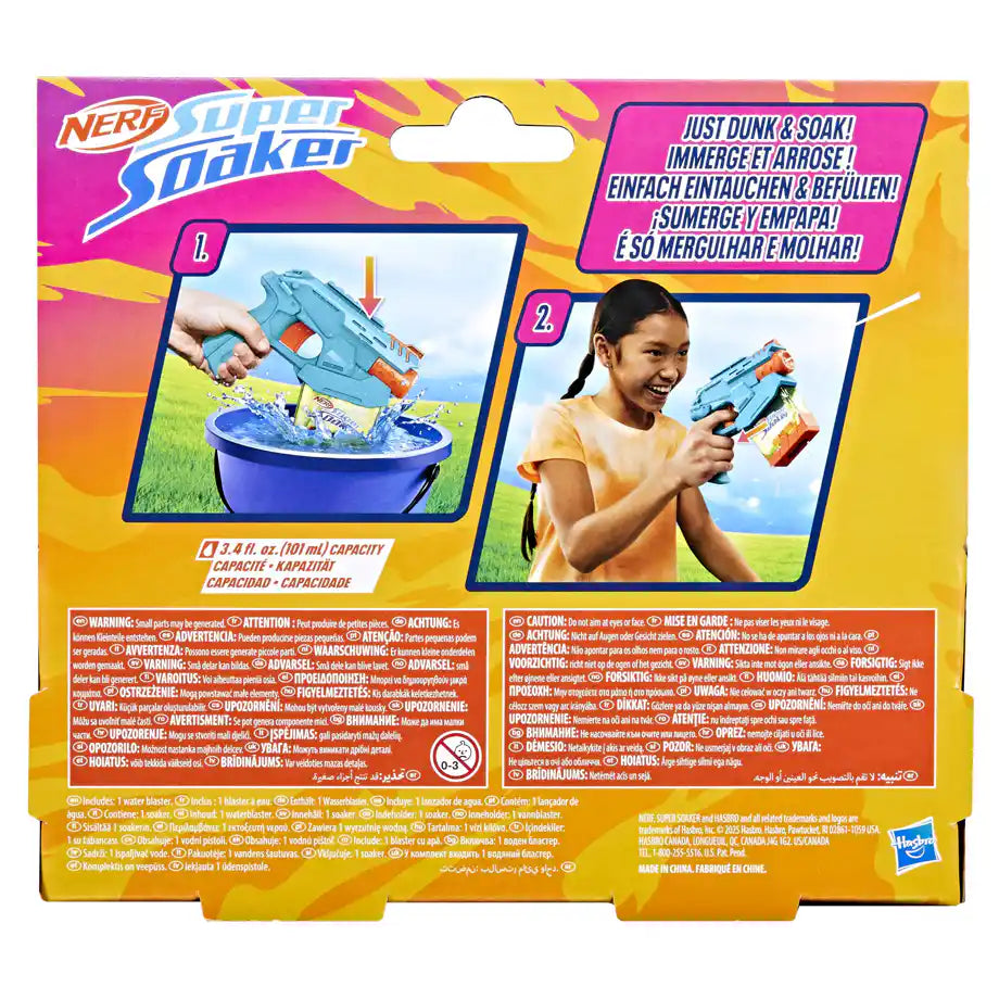 Nerf Super Soaker Mini Dunk-fill Water Blaster