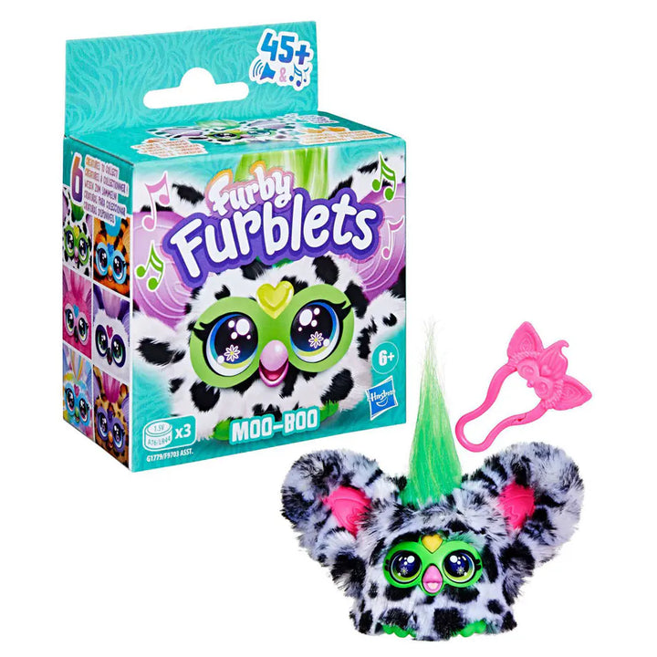 Furby Furblets Moo-Boo Plush Toy (5 cm)
