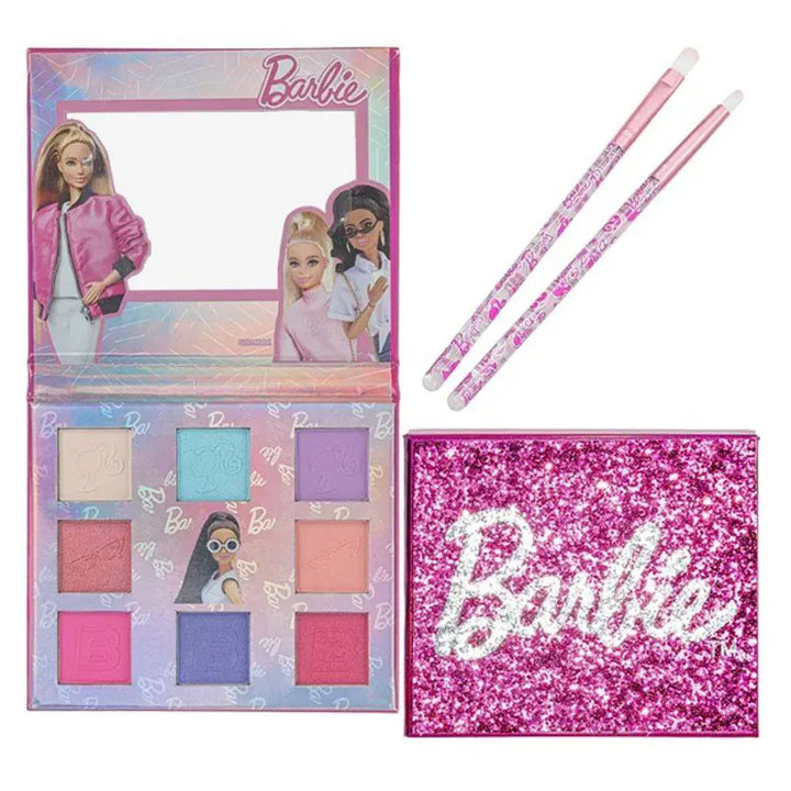 Townley Girl Barbie Shimmery 8 Colors Eye Shadow Palette 16g (Assorted)