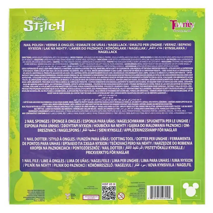 Townley Girl Disney Lilo & Stitch Nail Polish Set (6 ml each)