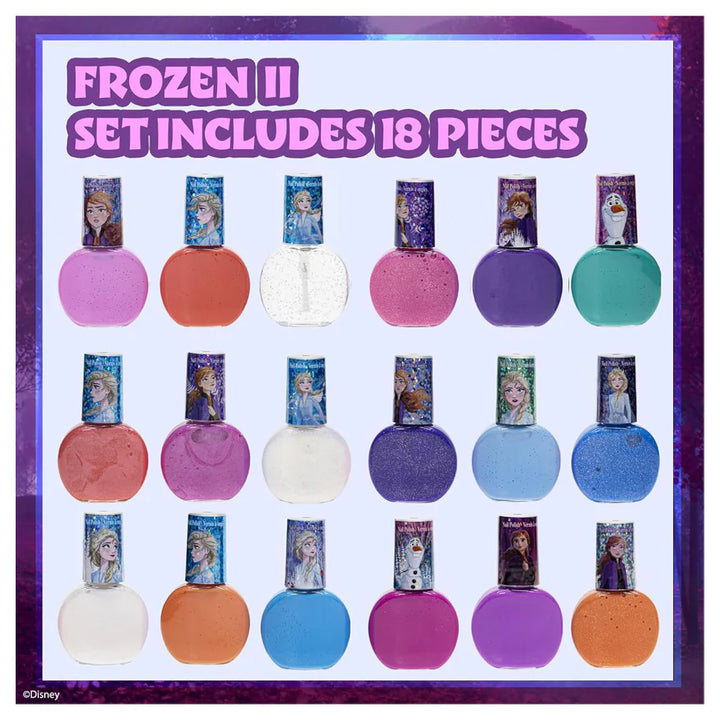 Townley Girl Disney Frozen II Nail Polish Set (18 pieces)