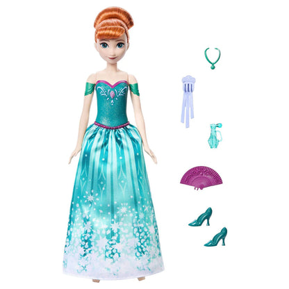 Disney Frozen Spin and Reveal Anna Fashion Doll  with Accessories