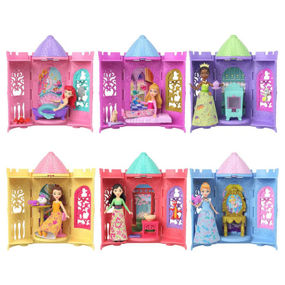 Disney Princess Tower Surprise Princess Doll Playset (Assorted)