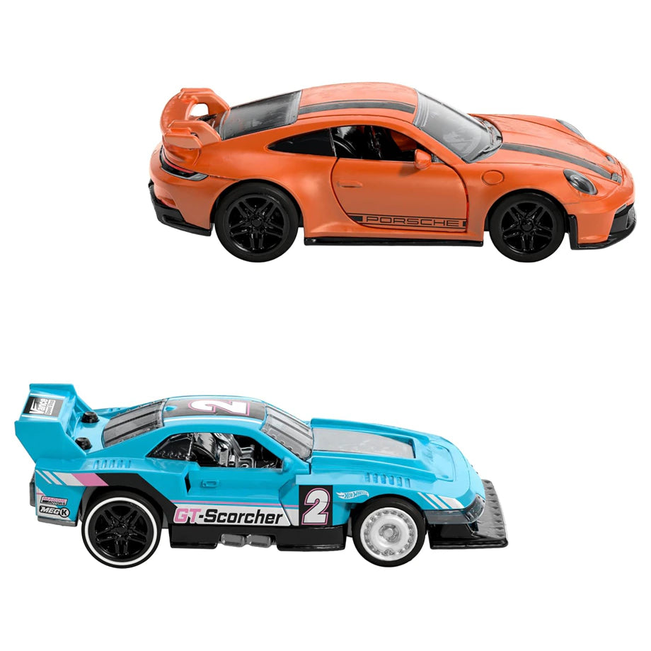 Hot Wheels Pull-Back Speeders 2 Pack Die-Cast Cars (Assorted)