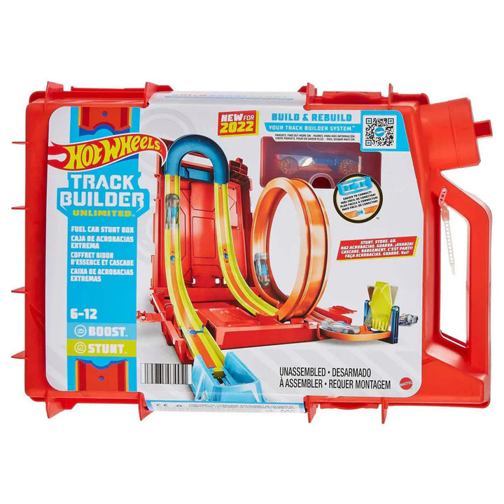 Hot Wheels Track Builder Unlimited Fuel Can Stunt Box