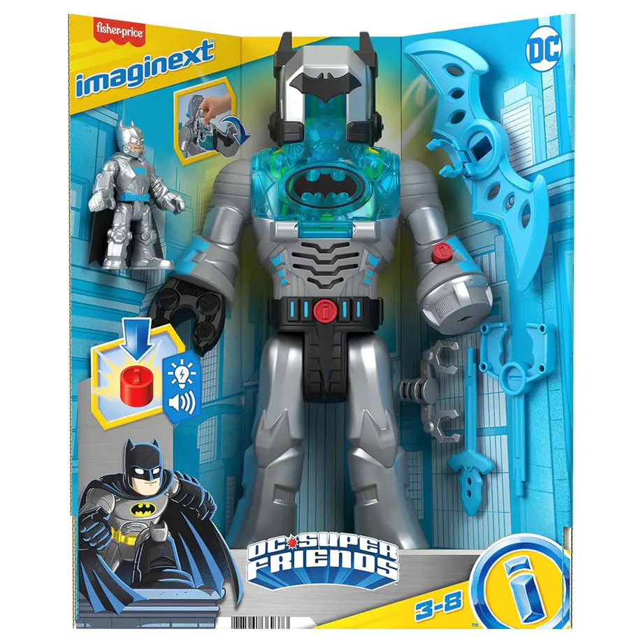 Fisher-Price Imaginext DC Super Friends Batman Insider & Exo Suit Robot Playset