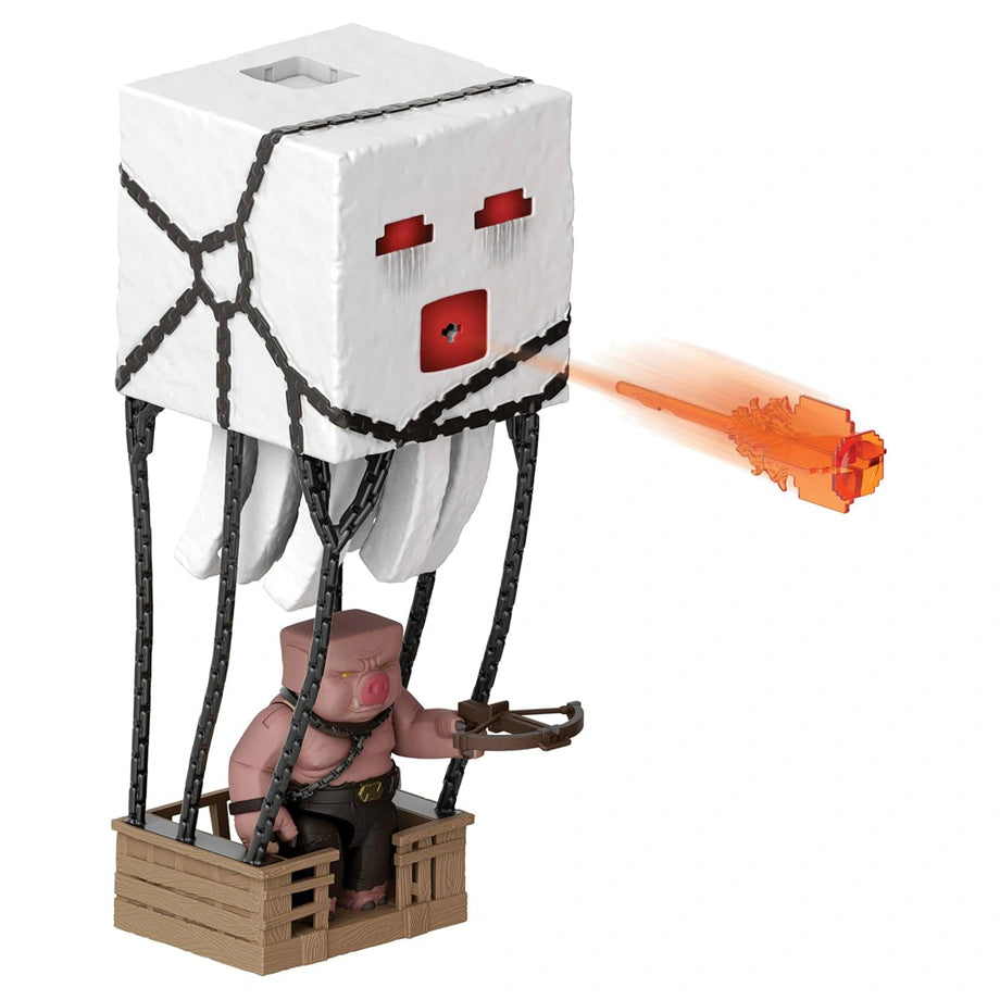 Minecraft Movie Blast Attack Ghast Action Figure Set (8.26 cm)