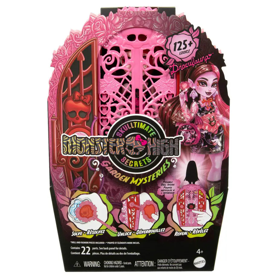 Monster High Skulltimate Secrets Garden Mysteries Draculaura Doll Playset
