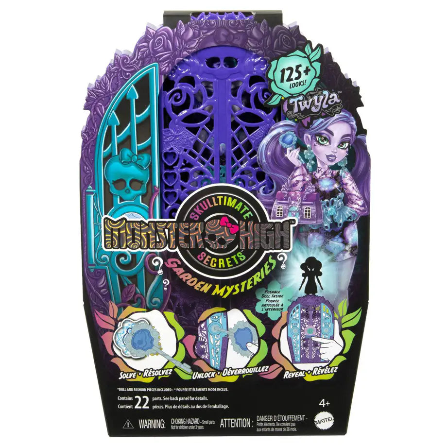 Monster High Skulltimate Secrets Garden Mysteries Twyla Doll Playset