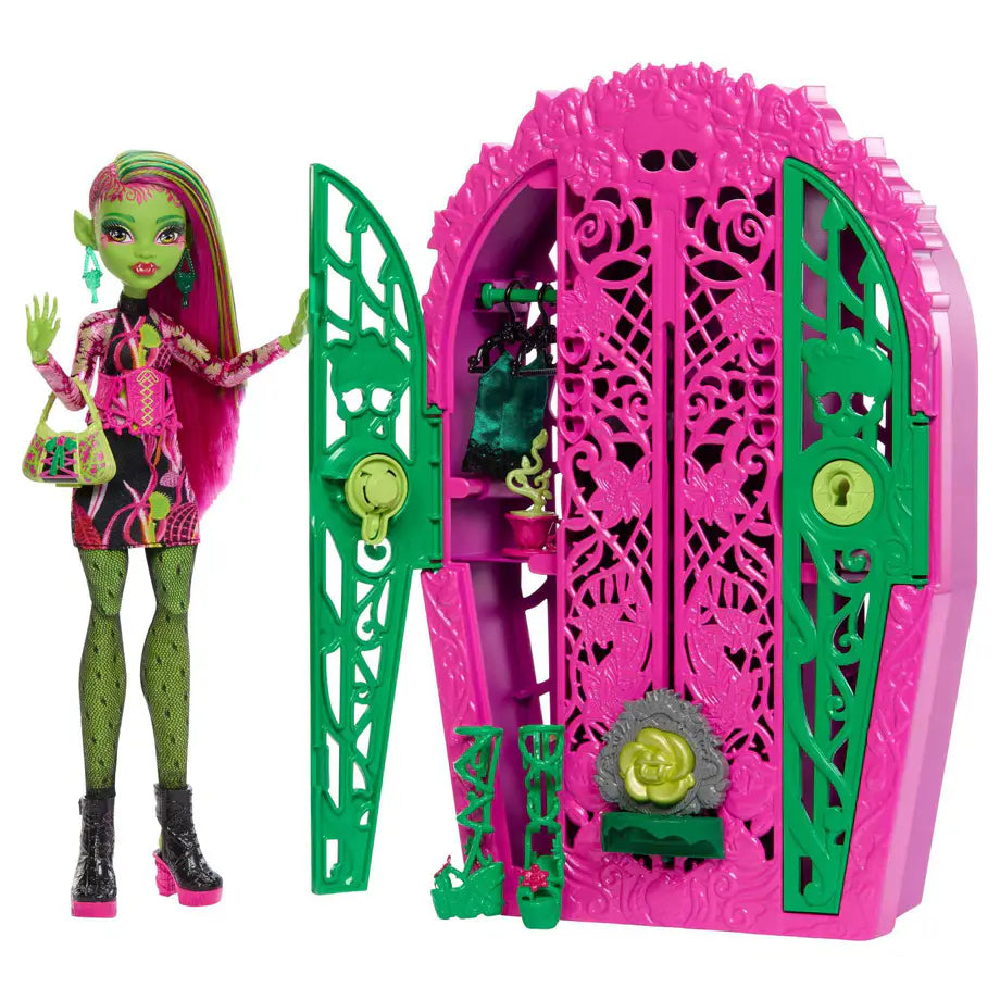 Monster High Skulltimate Secrets Garden Mysteries Venus McFlytrap Doll Playset
