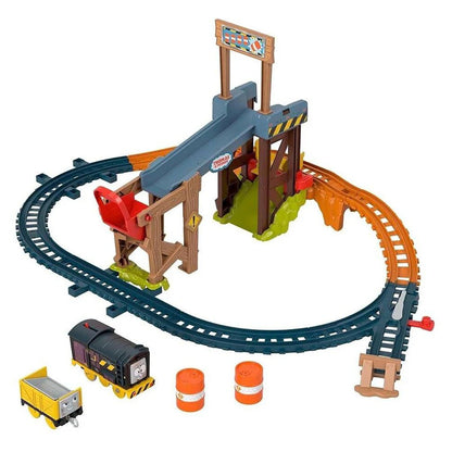 Fisher-Price Thomas & Friends Diesel’s Lift and Load Construction Set-15 Pieces