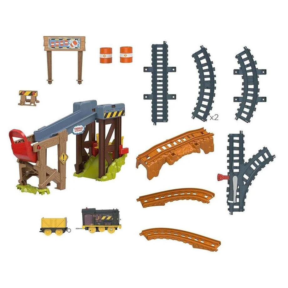 Fisher-Price Thomas & Friends Diesel’s Lift and Load Construction Set-15 Pieces