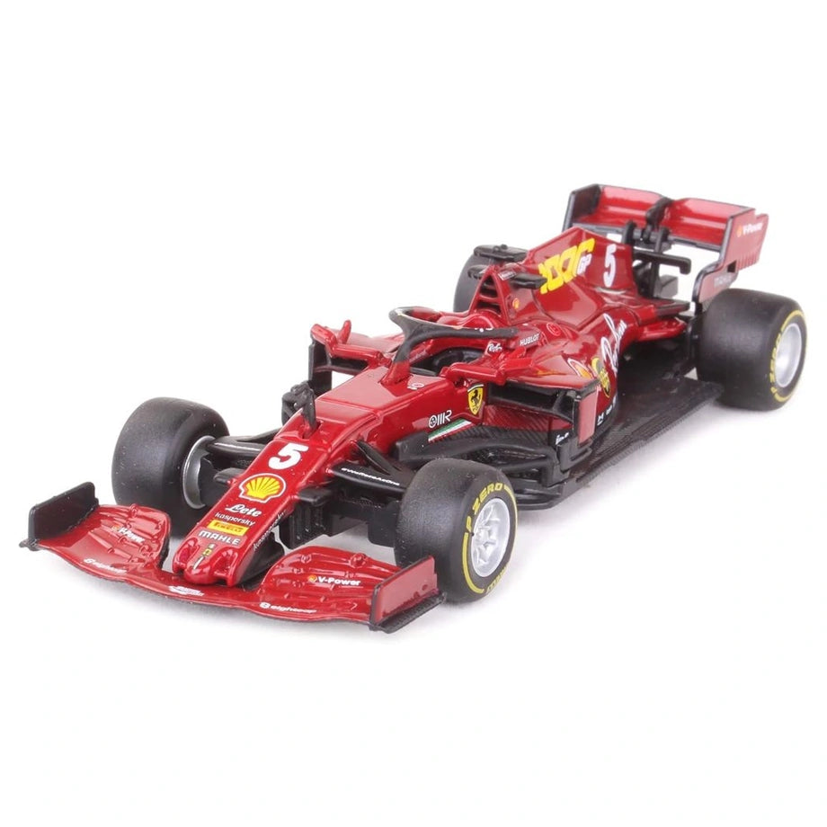 Bburago Formula 1 World Champion Ferrari Racing SF #1000 Charles Leclerc Die-cast Car (1:43, Red, 10 cm)