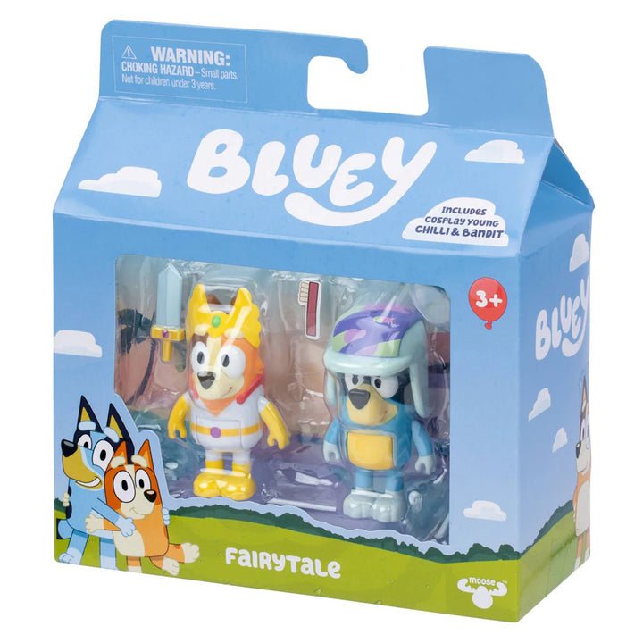 Bluey Fairytale Cosplay Young Figure Set