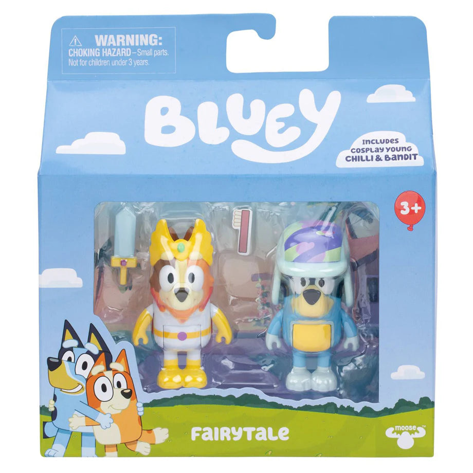 Bluey Fairytale Cosplay Young Figure Set
