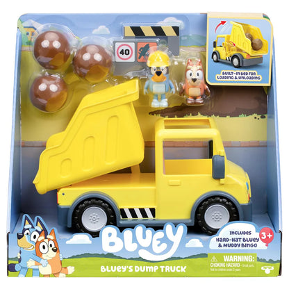 Bluey Dump Construction Truck Toy Set