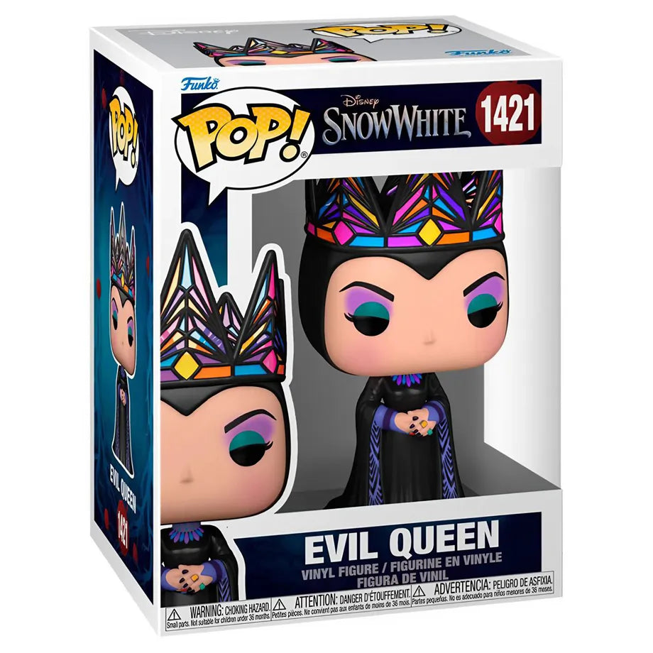 Funko POP! DisneySnow White Evil Queen Vinyl Figure(Blue & Black) (12.7 cm)
