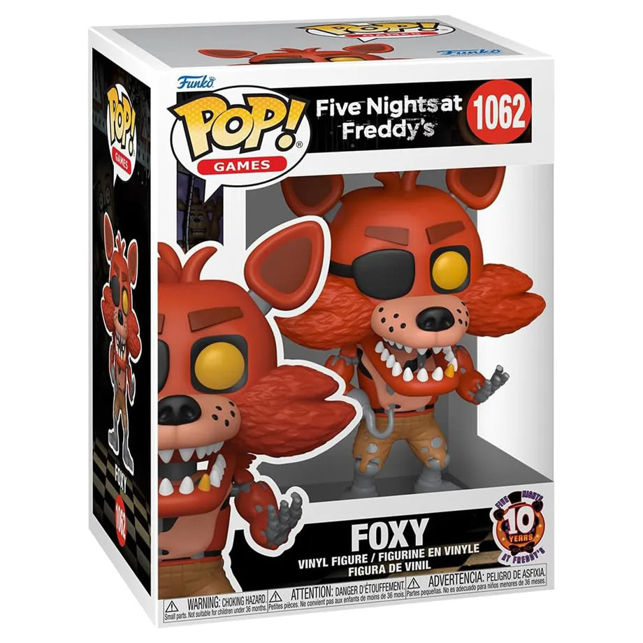 Funko POP! Games Five Nights at Freddy's Foxy 10th Anniversary Vinyl Figure (11 cm)