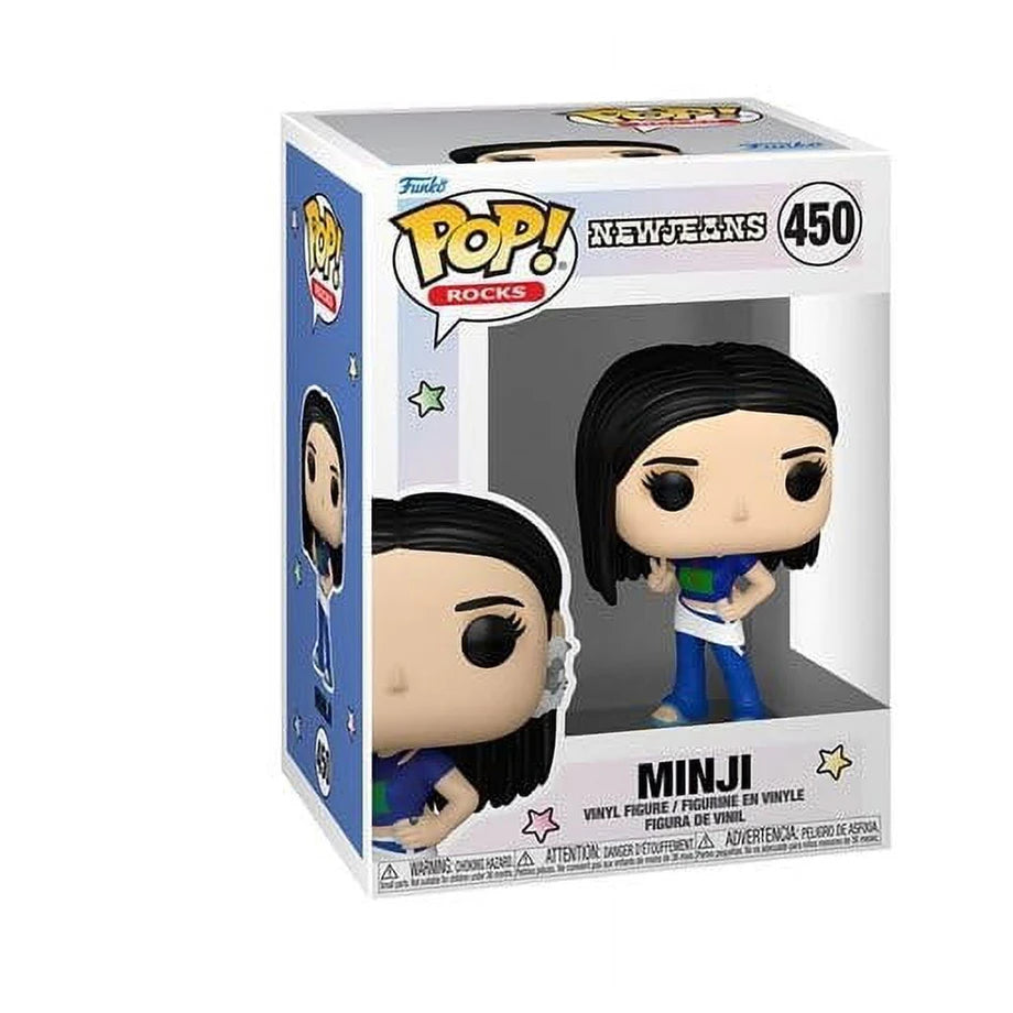 Funko POP! Rocks- NewJeans Minji New Jeans' Song Outfit Vinyl Figure (7.62 cm)
