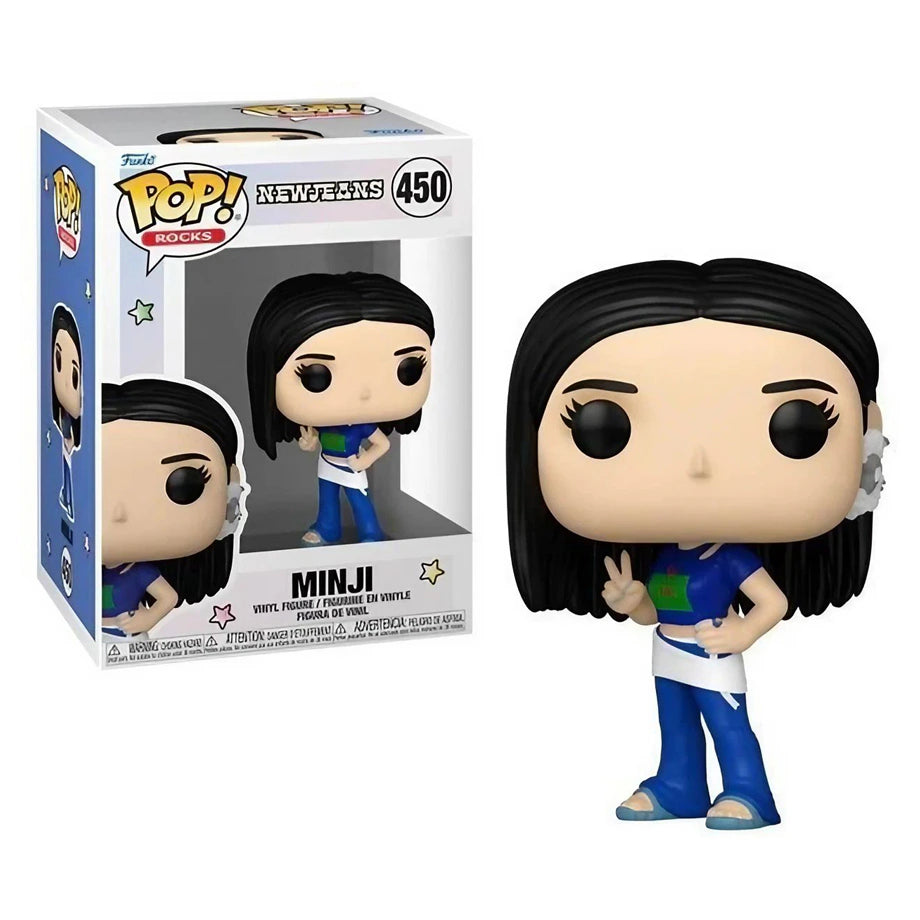 Funko POP! Rocks- NewJeans Minji New Jeans' Song Outfit Vinyl Figure (7.62 cm)