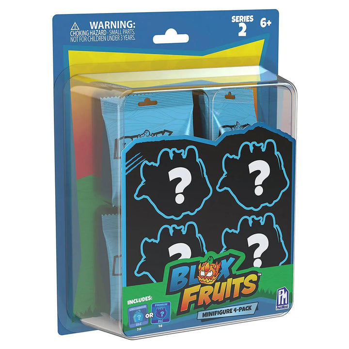 Blox Fruits Series 2 Minifigures (Pack of 4, Assorted)