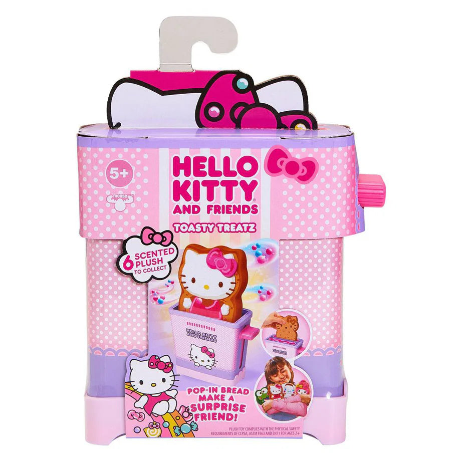 Cookeez Makery Hello Kitty and Friends Toasty Treatz Surprise Plush Toy (Assorted)
