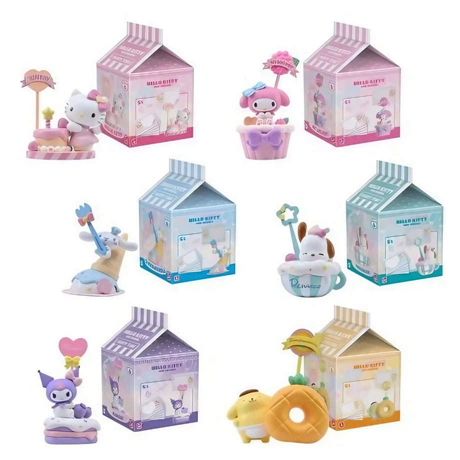 YuMe Sanrio Hello Kitty and Friends Party Time Series Memo Stand 7 cm (Assorted)